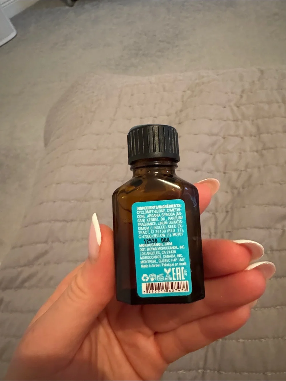 Moroccanoil Mini Treatment Bottle with Turquoise Label